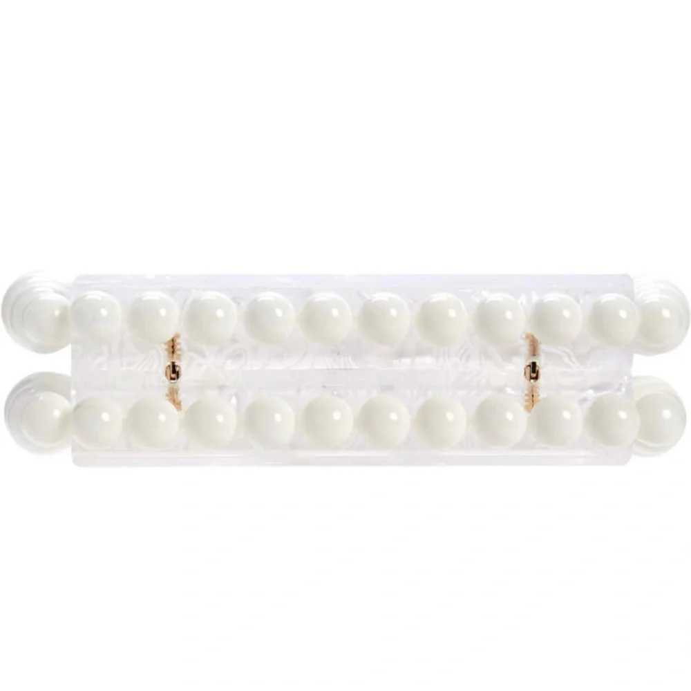 Cult Gaia Eos Beaded Acrylic Box Clutch - Picture 11 of 12